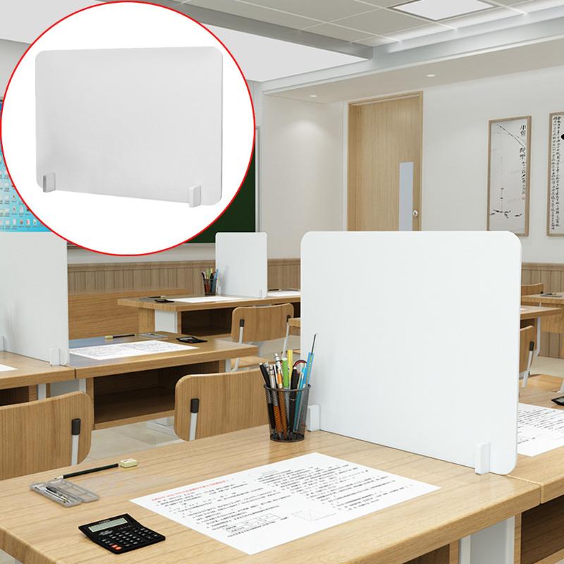 

Protection Safety Counter Top Sneeze Guard Portable Counter Shield for Office Safety Employees Workers25