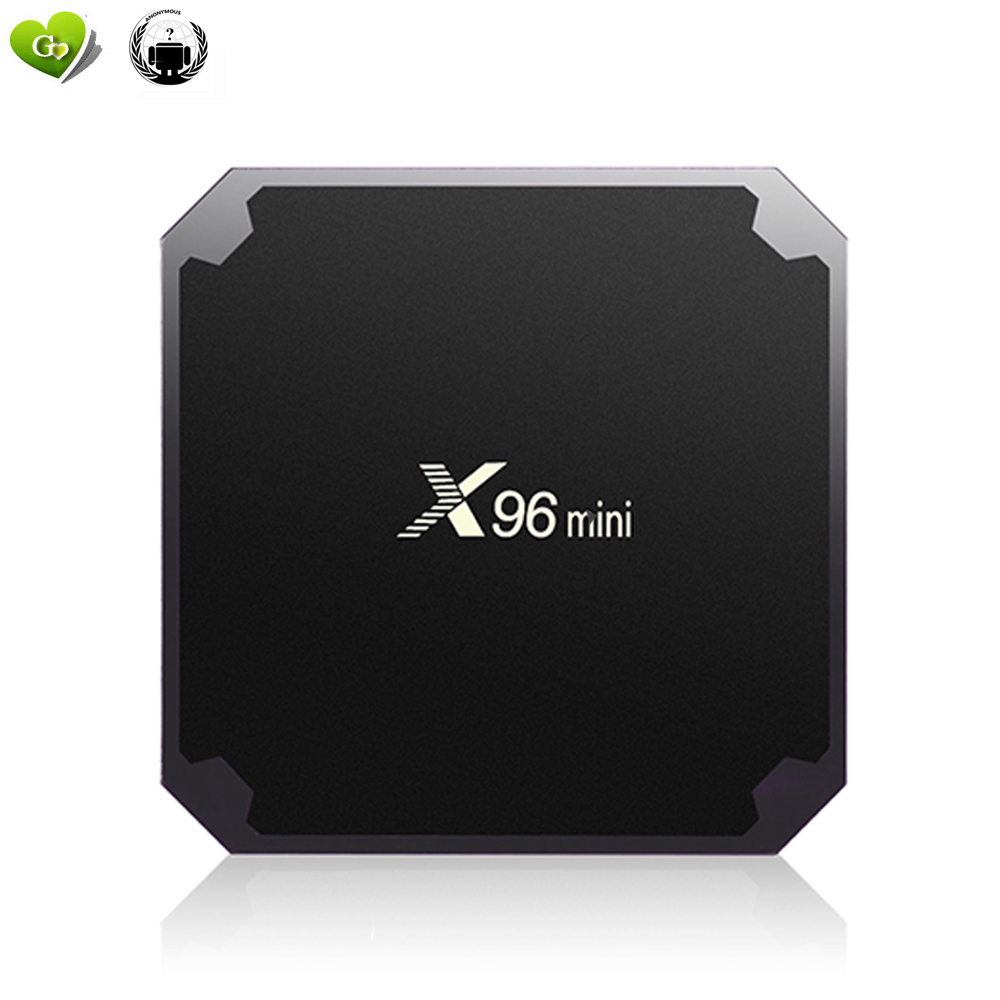 

For lucky ucer italy!! 1pcs X96 Mini TV Box Android 7.1 Amlogic S905W Quad core Box with WIFI 2.4GHz 1G+8G Media Player