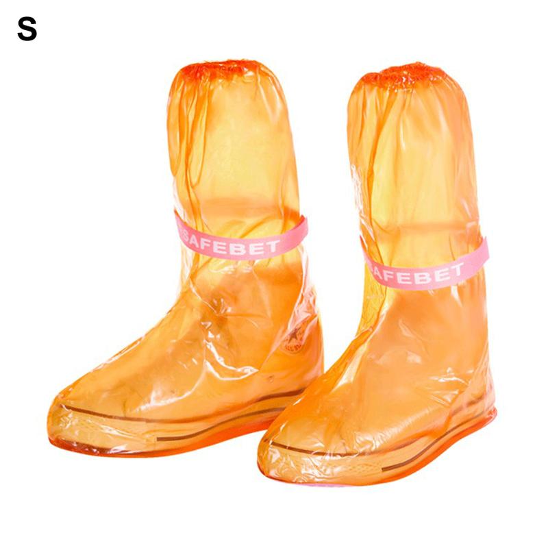 

Rainboots Shoe Cover Reusable PVC Thicken Non-Slip Adult Outdoor Children Overshoes Waterproof