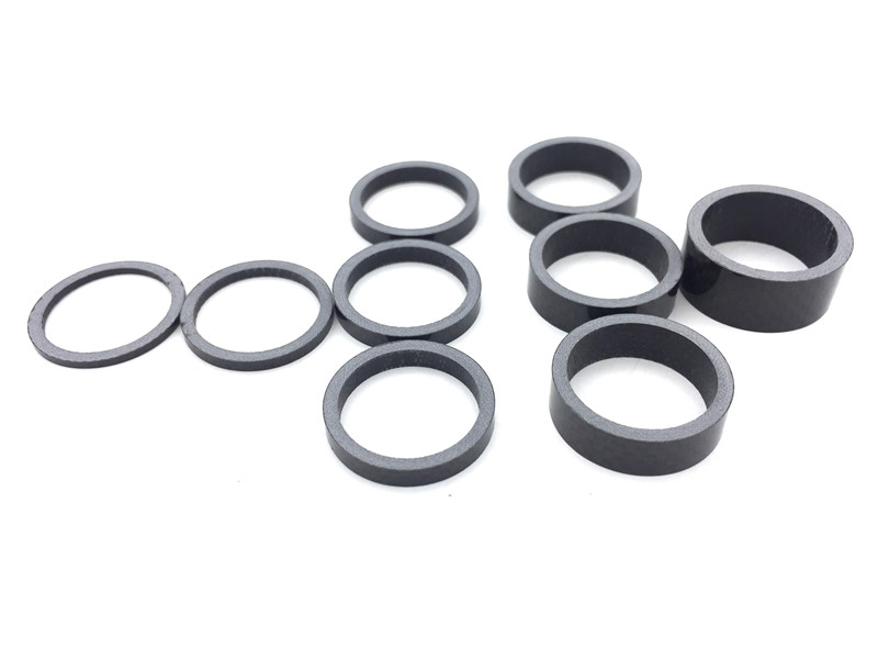 New 4 x Carbon Fiber Bike Headset Stem Spacer Kit 5-10-15-20mm 1-1//8/" Inch R6V