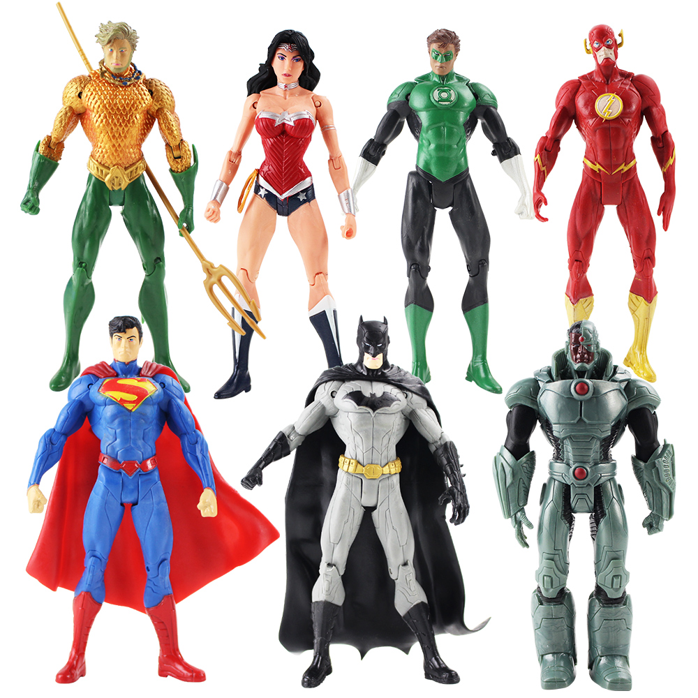 AQUAMAN Cyborg o il Flash Justice League Action Figure FIGURINA Toy