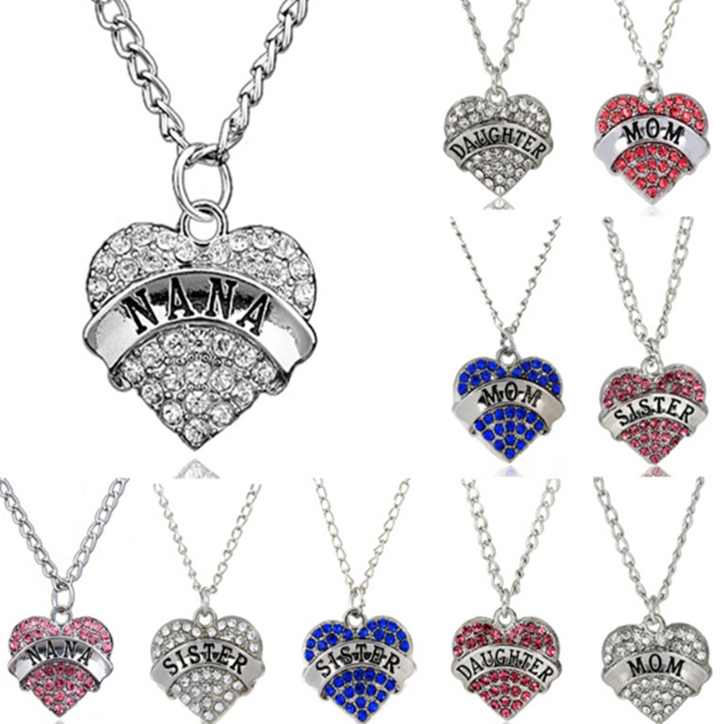 Tante Charm//Pendentif Zinc Strass Argent Antique 18 mm 5 Charmes À faire soi-même Bijoux
