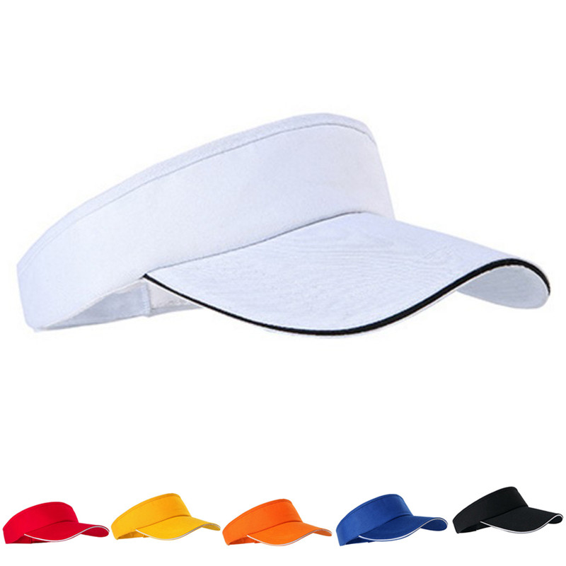 

Unisex Empty Top Visor Cap Women Sunscreen Hats Man Cotton Cap, Wt