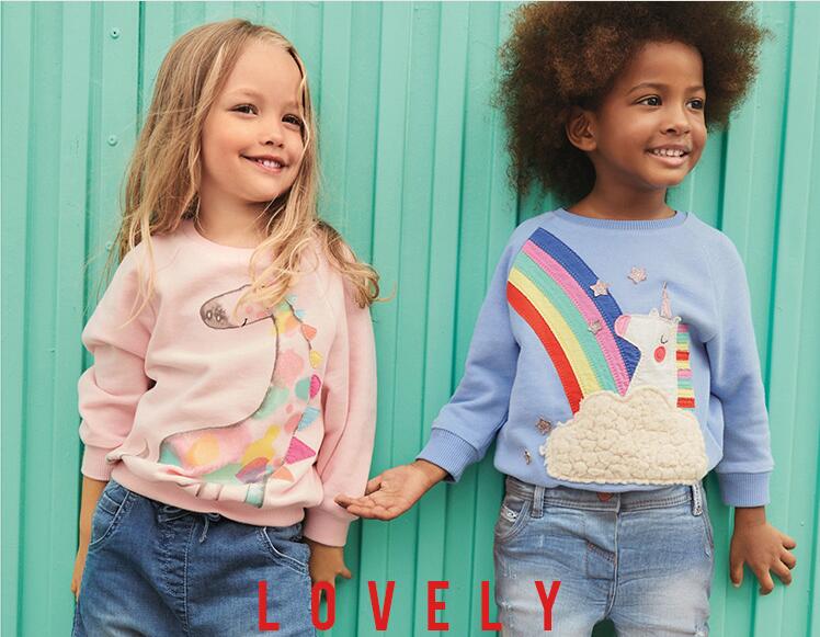 

Girl kids clothing Long sleeve shirt O-neck Cartoon Dinosaur Design Shirt Spring Fall Girl TOP 100% cotton Clothing, As pcs/ 6 pcs