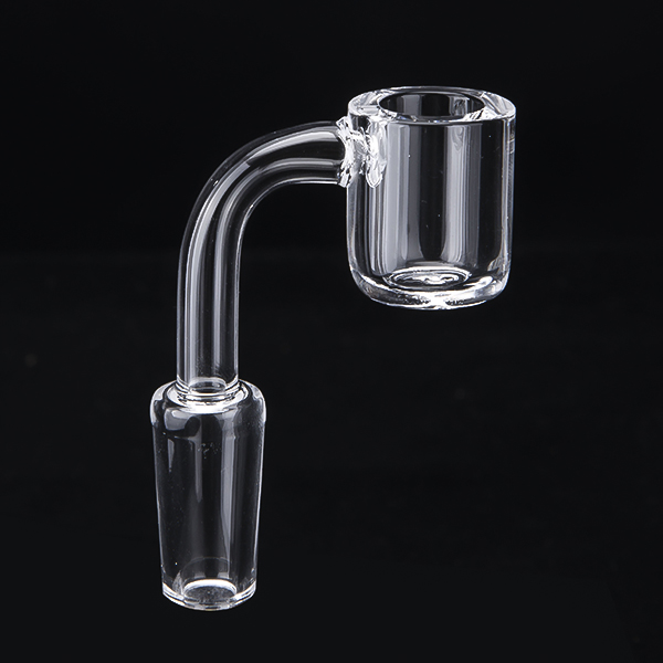

4mm Thick flat top Quartz Banger Nail Smoking Accessories 10/14/18mm Male/Female polished joint flat bowl for glass bong dab rigs 643/644-Q
