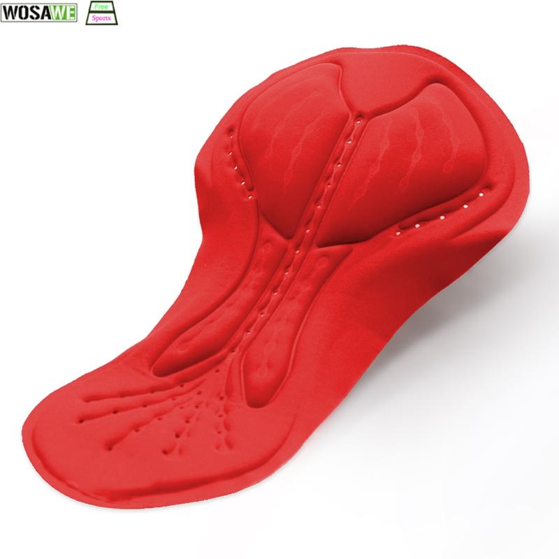 

WOSAWE Cycling Shorts Cushion Breathable Road MTB Bike Bicycle Shorts Saddle 3D Gel Pad Underwear Cycling Accessories, Black