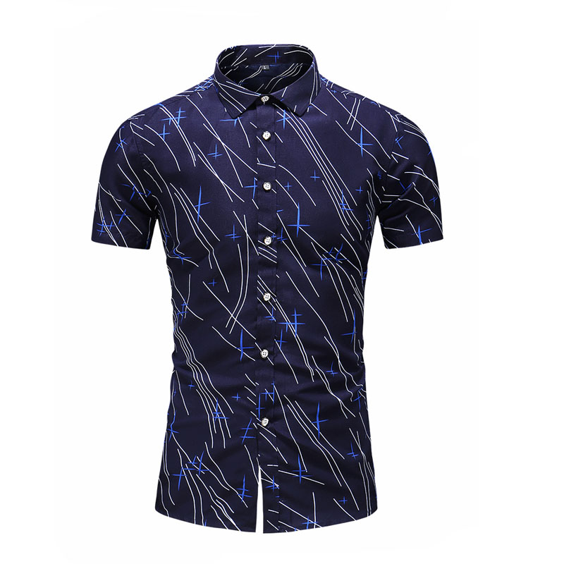 

2019 Summer New Cool Breathable Short Sleeve Summer Shirts Men Casual Cotton Button Down White Shirts Plus Size 4XL 5XL 6XL 7XL