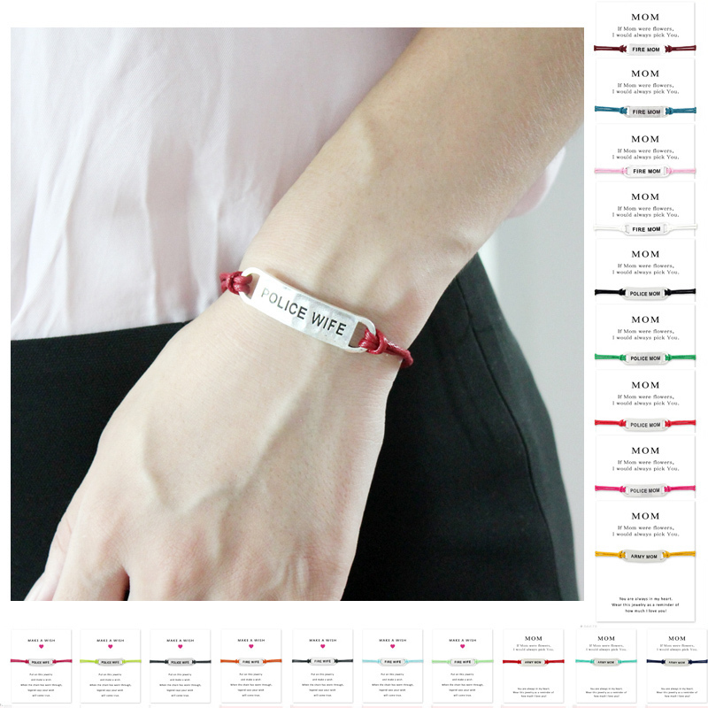 

Girls Adjustable Friendship Statement Jewelry With Card Make A Handcuffs Charm Bracelets For Women