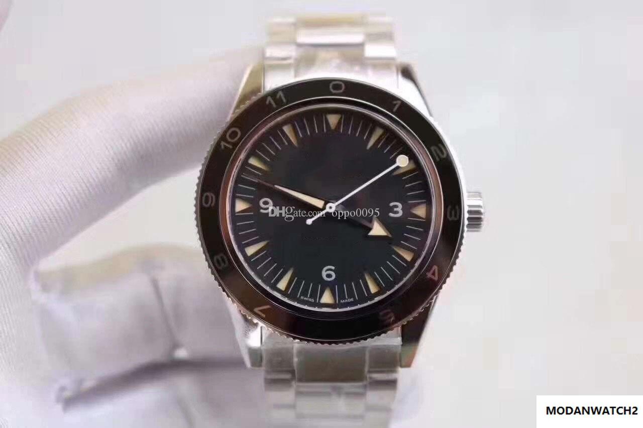 

Luxury MentalWatches 300JBondMovie SPECTRE LIMITED Men's Automatic ETAF 8400 Best Quality Glass Back Mechanical Wrist watch Vedio