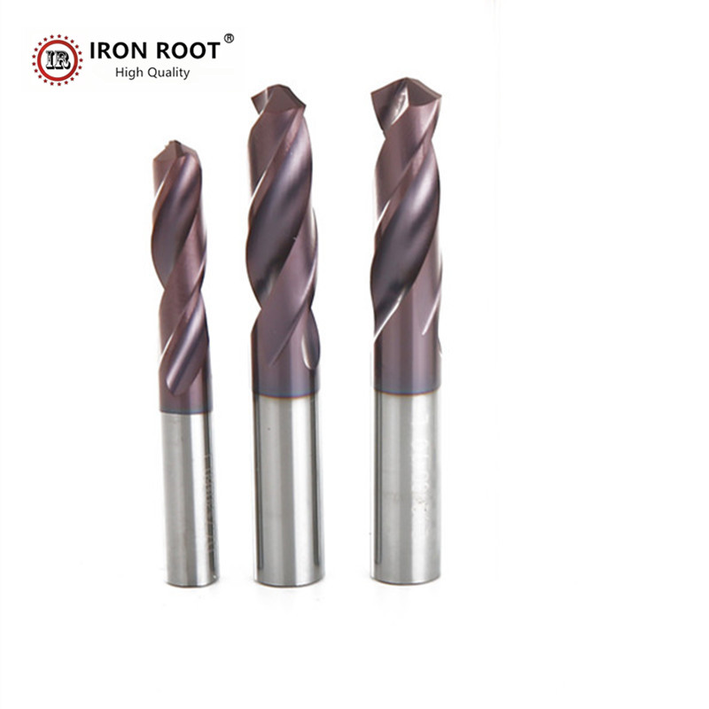 FLY MEN 10Pcs 0.1mm 90 Degree Carbide Steel Milling CNC Router End Mills for PCB Wood Acrylic Cutting Bits