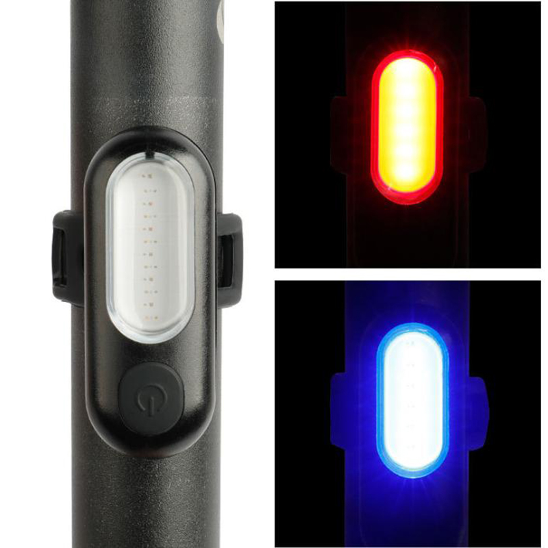 

Led Bike Light Rear USB Rechargeable Bicycle Lights Cycling Accessories Lamp Warning Tail Light for Bike