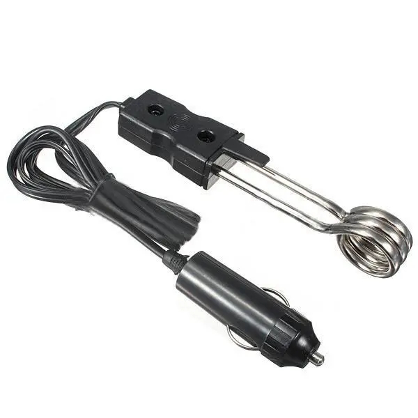

12V Car Hot Immersion Electric Heater Element Kettle Mug Van