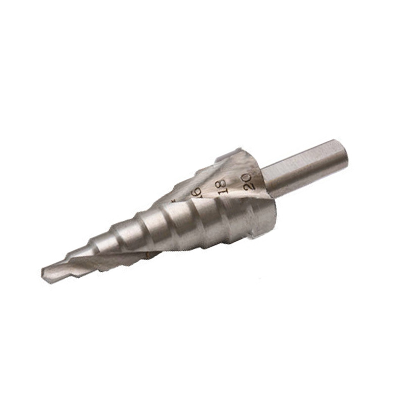 

1 Pack HSS Spiral Groove Step Drill Bit For Stainless Steel Metal Cutting 4-20mm