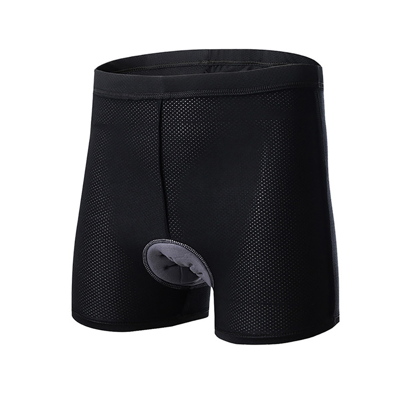 

Bicycle Cycling Shorts Polyester Fiber Underwear Ventilate Silica gel Cushion Suitable For Cycling Bike Shorts For Man Women, Black