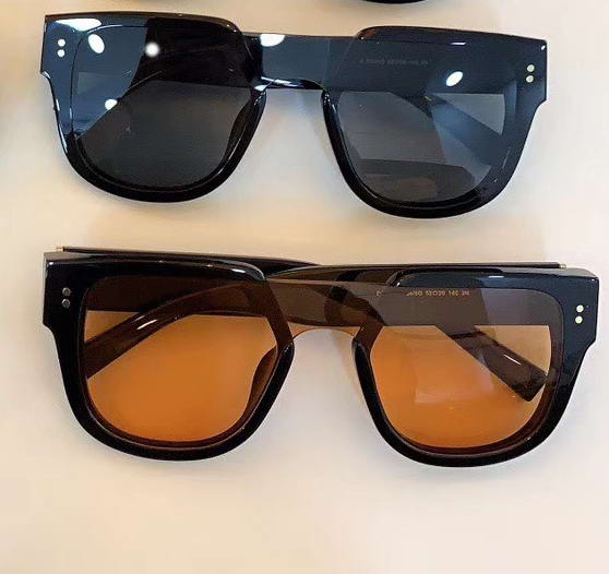 Cool Hommes Noir avec gris Lunettes de soleil 4356 Sonnenbrille des lunettes de soleil Lunettes de soleil neuf avec boite