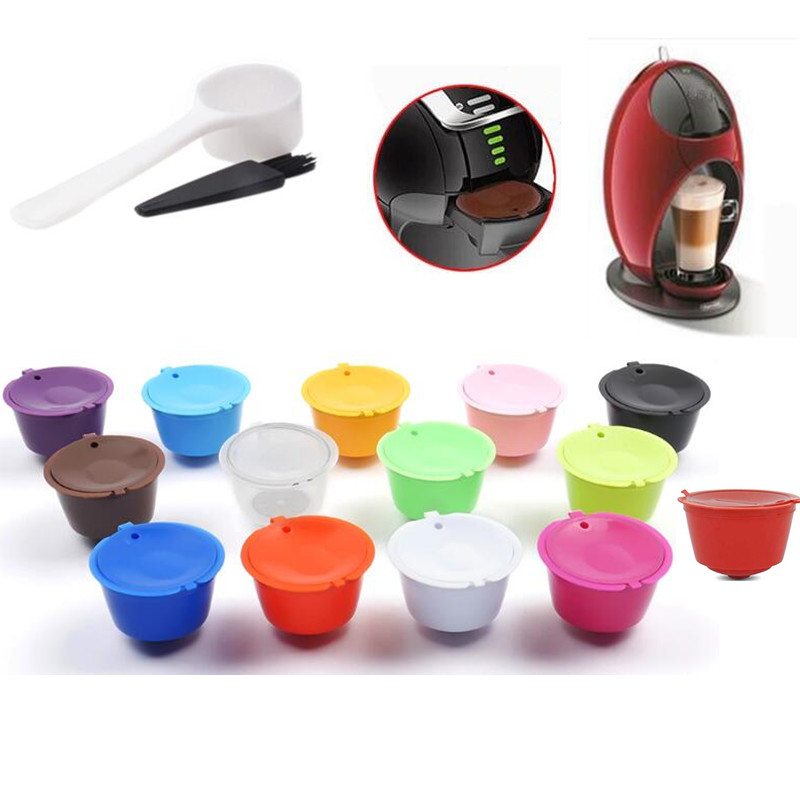 Marr/ón C/ápsulas de caf/é rellenas port/átiles C/ápsula de Filtro de caf/é C/ápsula de Filtro Caja de Filtro para Dolce Gusto para Nestl/é