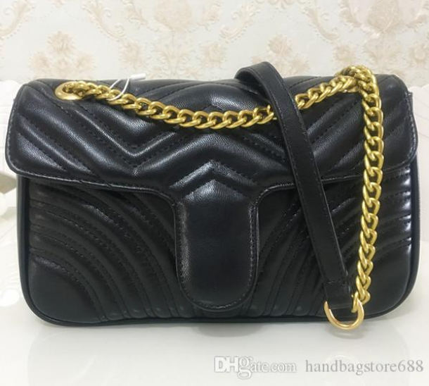 

2019 hot sale women designer handbags luxury crossbody messenger shoulder bags chain bag good quality genuine leather leather purses ladies, Red