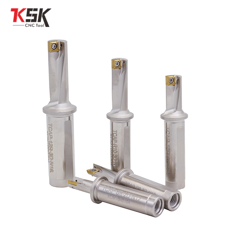 

free shipping 2D 3D U drill Multi-functional path fast drill water jet XCMT blade disposable shallow hole TCAP