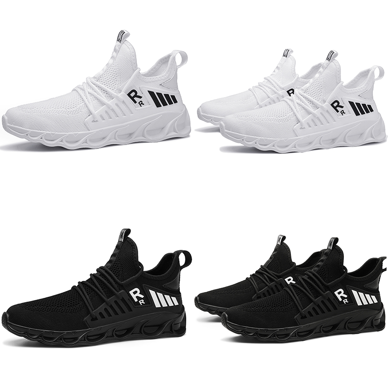 

Drop shipping TYPE9 Black White brown lace lacing MENS man boy Running Shoes cushion Brand low cut cool Designer trainers Sports Sneakers, Color#1