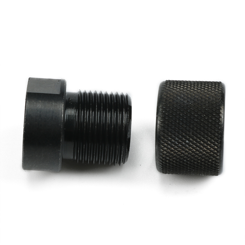 

M9x.75 to 1/2-28 Adapter with Thread Protector - GSG Firefly / Mosquito