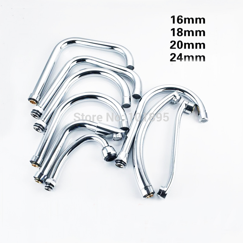 

High Quality Metal Material Chrome Finishing J Shape of Kitchen Tap Spout
