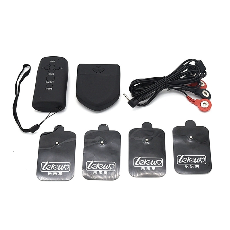 Wireless Remote Control Electric Shock Host Double Output Electro Sex