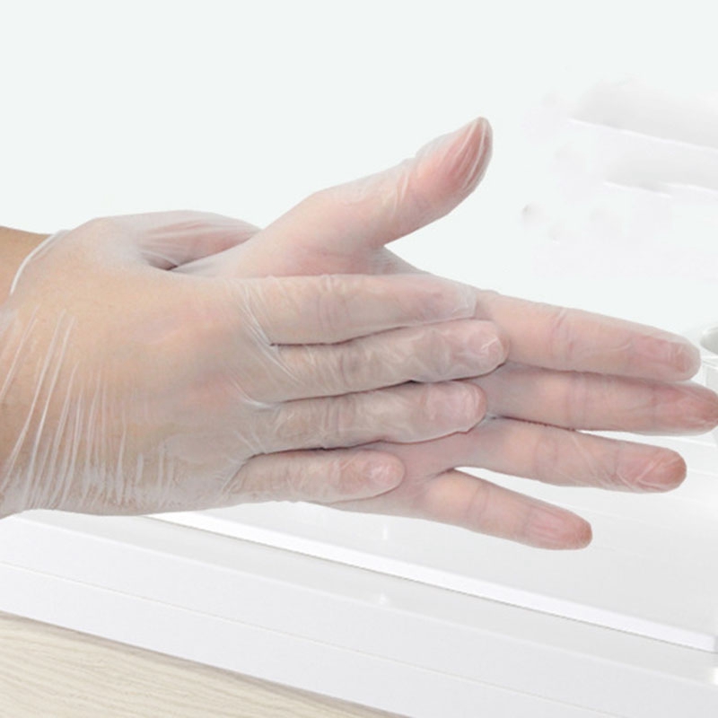 

100PCS Disposable Pvc Gloves for Cleaning Cooking Restaurant Kitchen Accessories