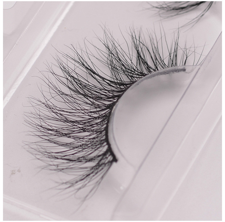 

5d Clear Band Custom Packaging Box Fur Individual False Lash Make Your Own Brand Makeup Mink Natural Magnetic Eyelashes