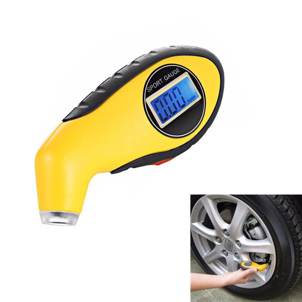 

Auto Car Gauge Tester Digital LCD Tire Tyre Pressure Gauge Meter Manometer Barometers Diagnostic Tool for Car Motorcycle