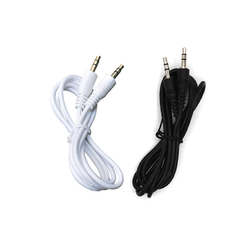 

3.5mm Auxiliary AUX Extension Audio Cable Male to Male Stereo Aux cord 1M/3FT PVC cable 2 Colors