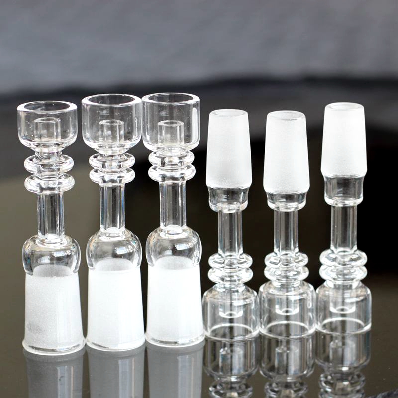 

Diamond Knot Enail Quartz Electric Nails Frosted Clear Joint 19.5mm Bowl for 20mm coil, banger, glass bongs water pipes dab