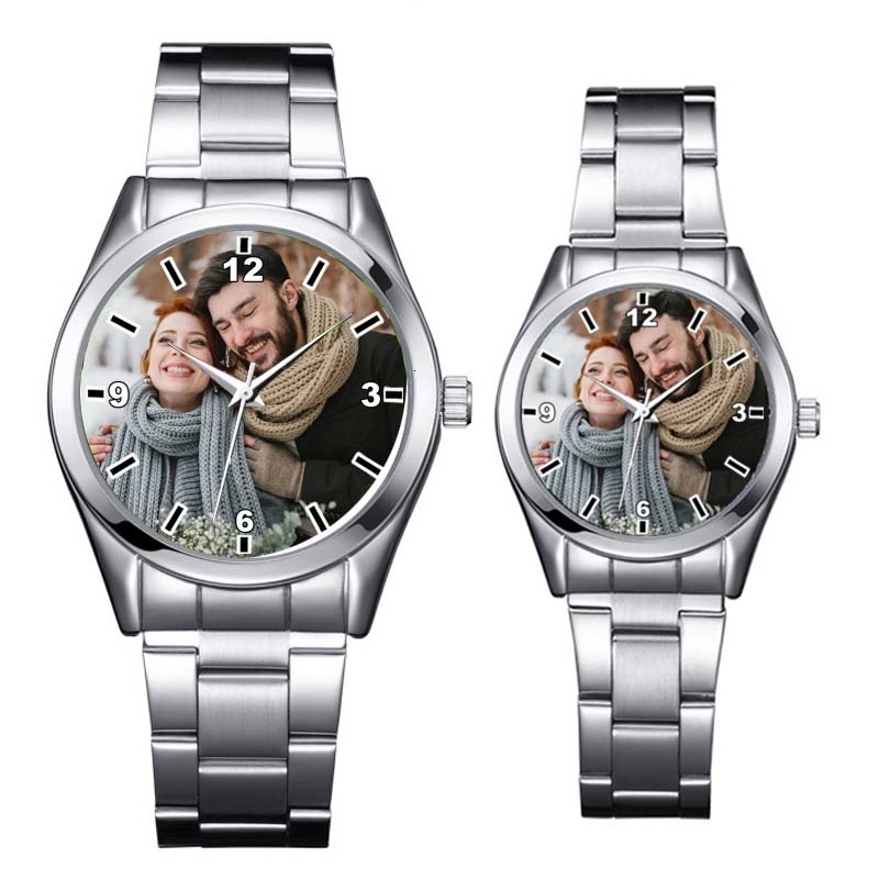 

A3313 Cusrom logo Watch photo print Watches watch face Printing Wristwatch Customized Unique DIY Gift For lovers CJ191116, And without bo