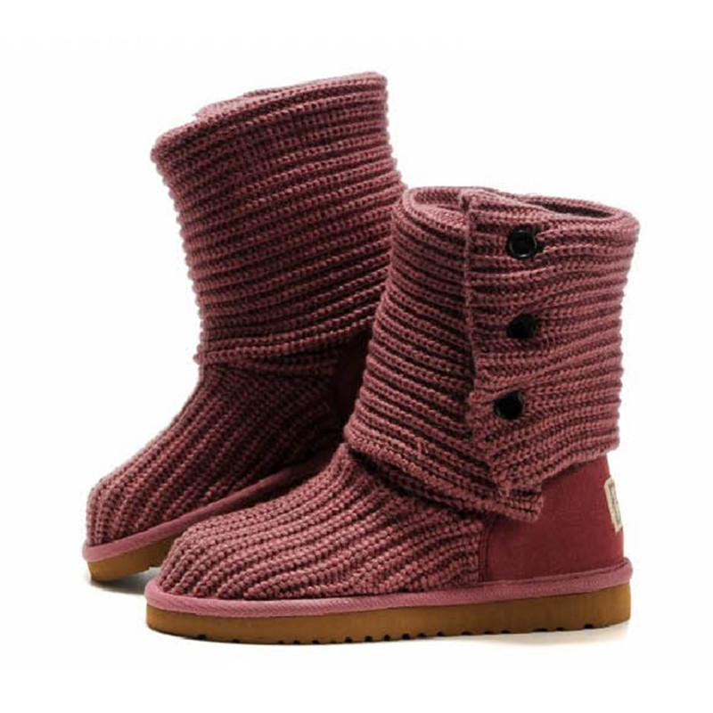 

Hot Sale-Classic Tall Woolen Snow Boots Warm Thicker Turn to help Wool Brand IVG, 002
