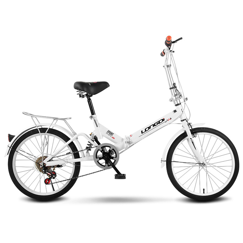 

20 Inch Color Single Speed Or Variable Speed Absorption Folding Bicycle for Men And Women Easy to Fold