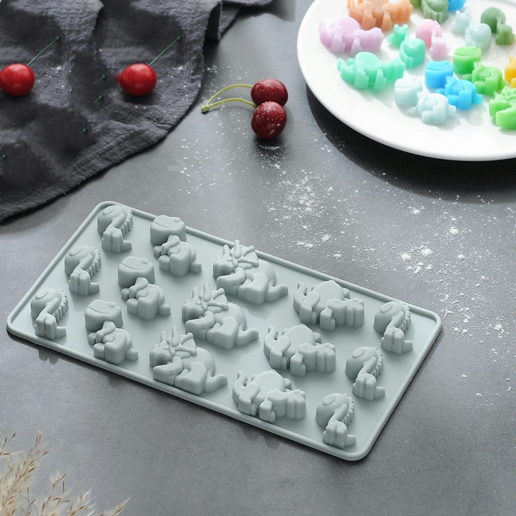 

silicon chocolate mould baking tool 3d resin molds DIY soap sweet candy food little animal bakery pastry baking moldes de silicona large