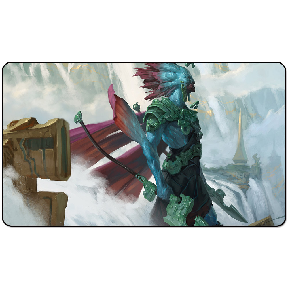 

Magic Board Game Playmat:KUMENA, TYRANT OF ORAZCA 60*35cm size Table Mat Mousepad Play MatCASCADING CATARACTSJODAH, ARCHMAGE ETERNAL