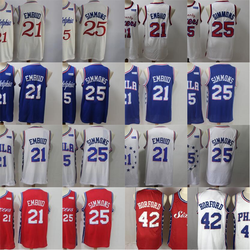 

2020 Men Cheap Sport Jersey Vintage 21 25 42 Blue Red White Beige Stitched Wholesale City Earned Top Quality Drop Shipping, 21 white