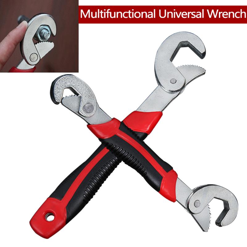 

Hand tools Multi-Function Universal Wrench Set Snap and Grip Adjustable Wrench Set 9-32MM For Nuts and Bolts of 2 Sizes