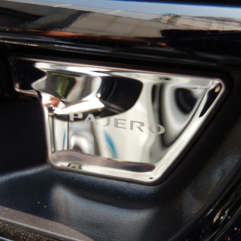 

stainless steel interior inner door handle bowl covers for Mitsubishi Pajero IV V80 Montero Limited Super Exceed Shogun