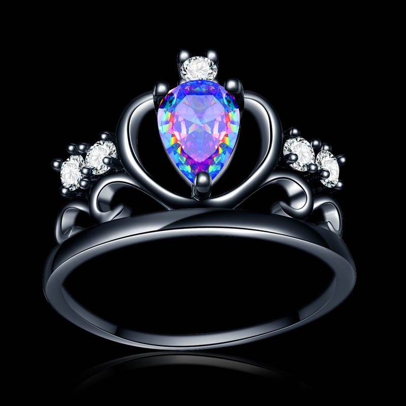 

New Arrival Orignal brand Black color Copper Rings Fashion Designer Rings for women Gifts wholesale Price