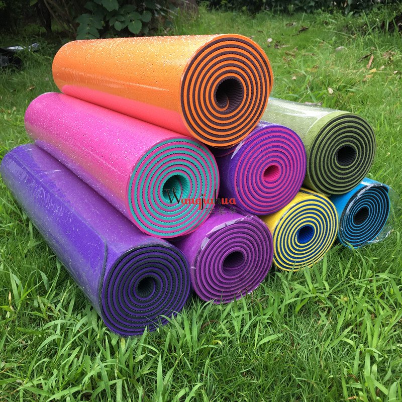 

6MM Thick EVA Comfort Foam Yoga Mat for Exercise, Yoga, and Pilates, Green