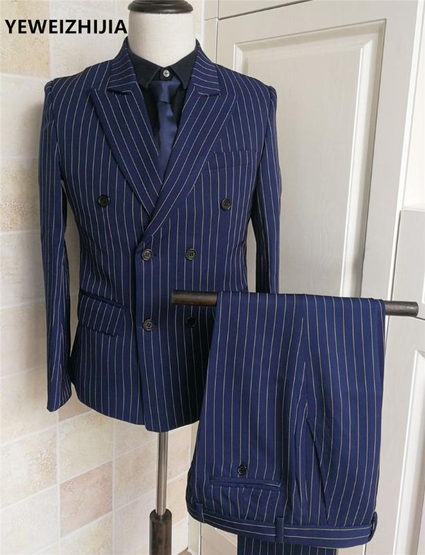 

2020 men's wedding banquet business men's suit Suit Tuxedo performance performance (jacket + pants), As picture