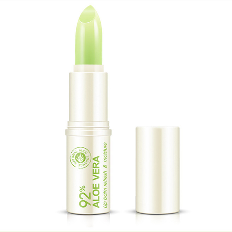 

BIOAQUA Face Skin Care Natural Aloe Repair Lip Balm Colorless Long Lasting Lips Skin nourishing Moisturizing Lips Balm