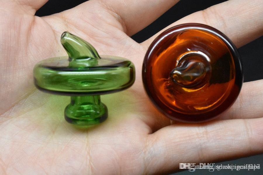 

Volcanee 35mm quartz banger carb cap,glass carb cap fit 4mm 3mm thick xl quartz banger nail domeless cap oil rigs nails caps