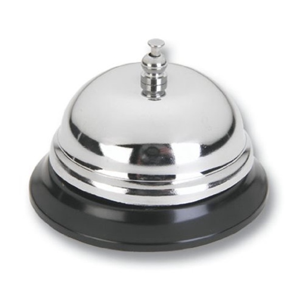 

Promotion! Classic Service Concierge Hotel B & B Desk Call Steel Bell