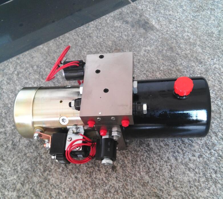 

1.5kw 12v hydraulic power packing snow plows power unit small hydraulic gear pumping motors high quality free shinpping