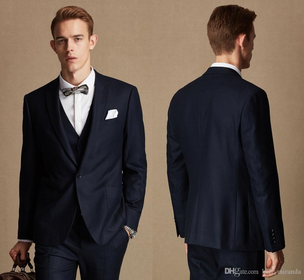 

Tibetan Blue Groom Wool Suit The Groom Dresses For Men Wedding Men's Suits Groom Tuxedos Formal Men's Suits (Jacket+Vest+Pants), Same as image