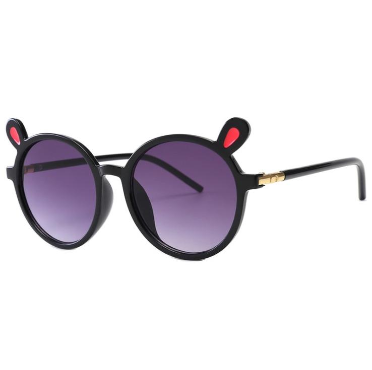 Baby Accessories Bear Ears Kids Sunglasses Retro Summer Kid Toddler Metal Frame Uv400 Protection Cute Lovely Students Party EpipT
