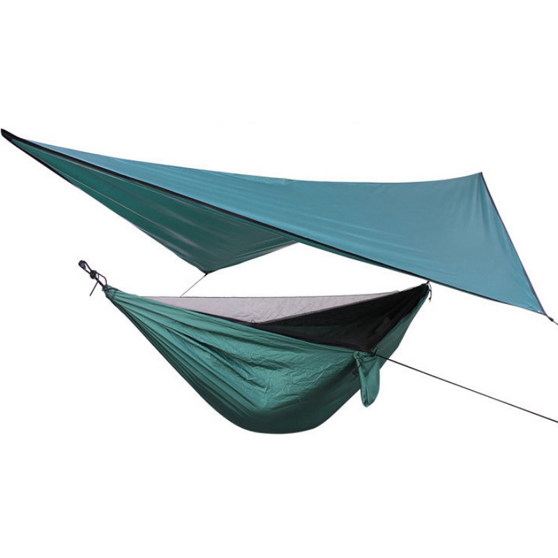 

360*290cm Waterproof Tarp Tent Shade Outdoor Camping Hammock Rain UV Garden Awning Canopy Sunshade Ultralight 4 Colors