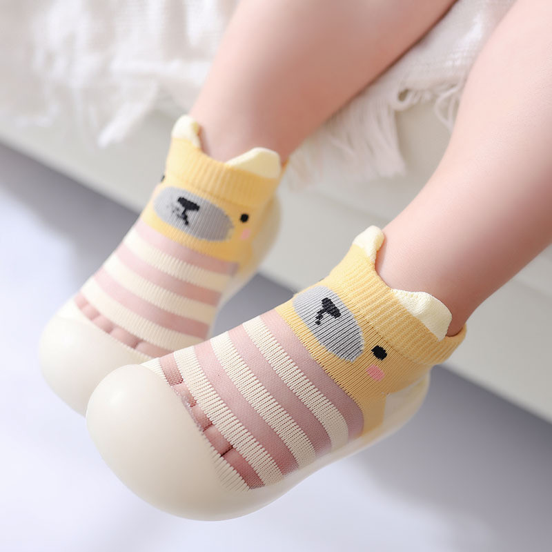 

Baby Sock Shoes Baby Girl Boy Floor Anti-slip Shoes, Gray